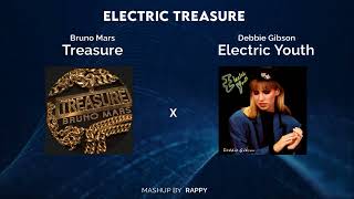 Bruno Mars X Debbie Gibson - Electric Treasure | Rappy Mashup