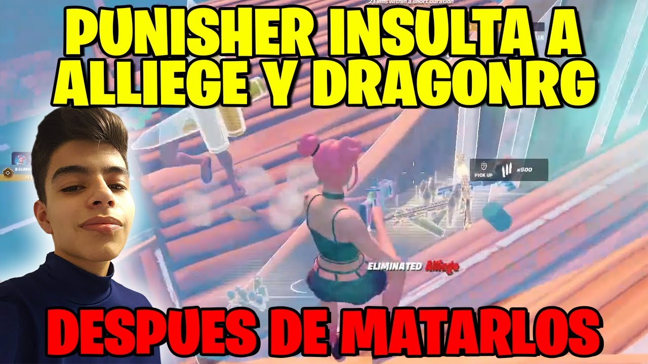 PUNISHER INSULTA A ALLIEGE Y DRAGON DESPUES DE MATARLOS