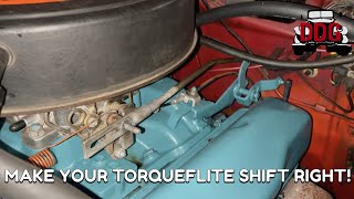 The Big Classic Chrysler Kickdown Guide! How To Make Your Mopar's Torqueflite Transmission Behave