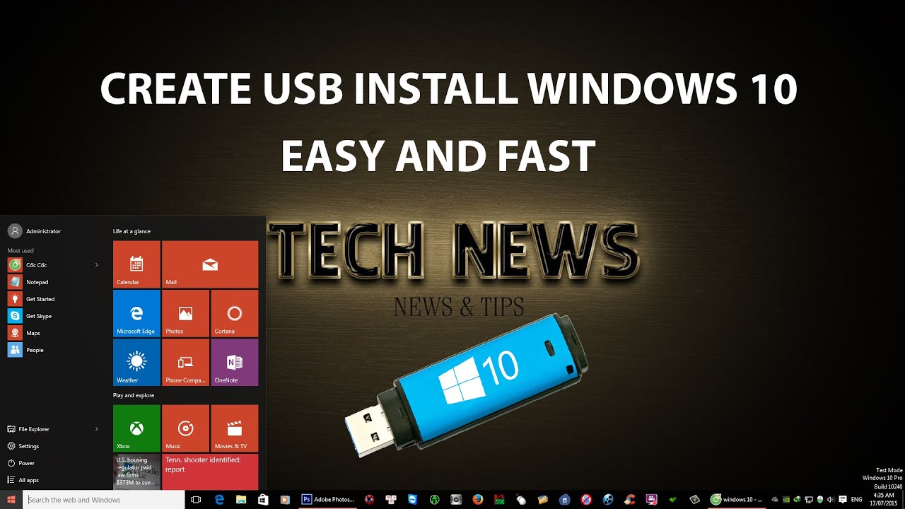 windows 10 installer usb download windows 10 installer usb download