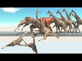TREX vs ARMIES BRIDGE - Animal Revolt Battle Simulator
