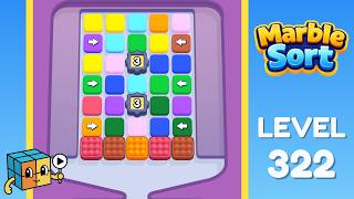 Marble Sort Level 322 Walkthrough Solution