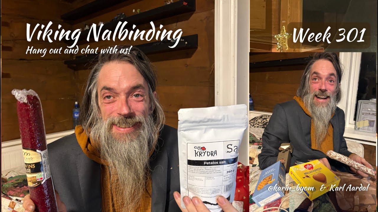 Viking Nalbinding with Karin & Karl, Week 301