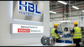HBL Power Systems - Approved Vendor For KAVACH Components; Involved In Large Scale Deployments Hindi
