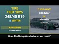 Autozeitung Winter 2025: Goodyear Wins 245/45 R19 Tire Test!