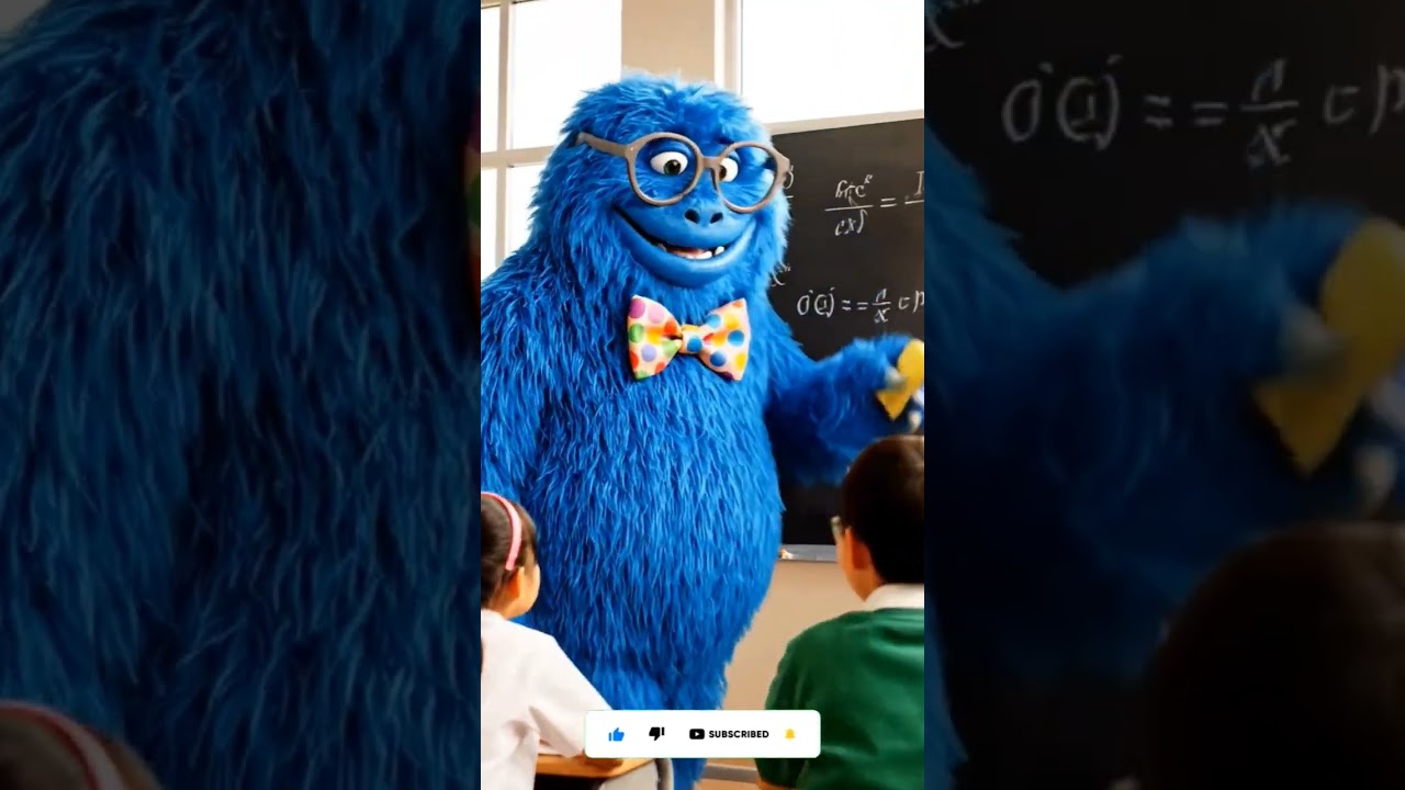 Monster Become Maths Teacher 