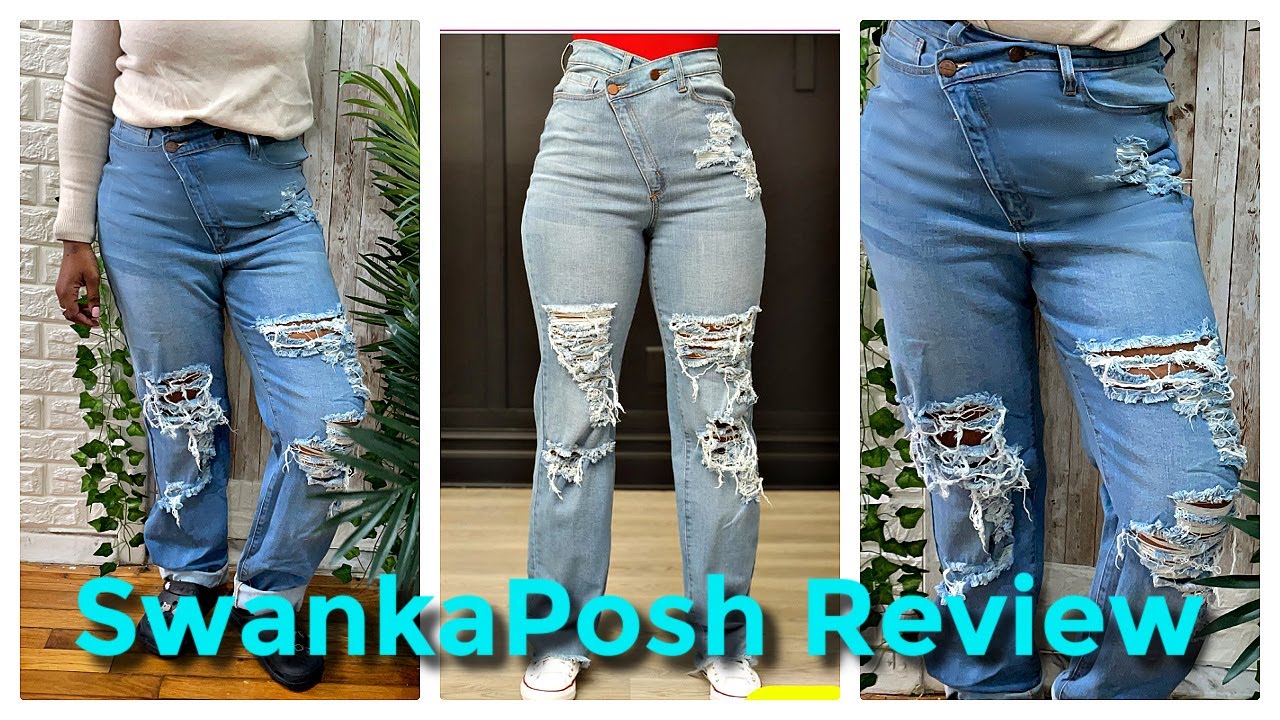 Limitless Asymetrical Zip Mom Jeans 