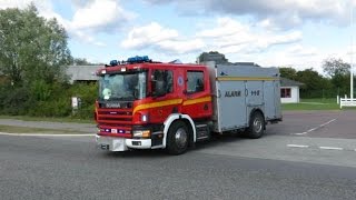 Fire Call Pump M2 Platfrom Ladder S2 Vestegnens Brandvæsen