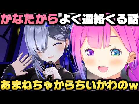 ちいかわの話題でかなたからよく連絡くる話＋1年間の抱負を語る姫森ルーナｗ【ホロライブ切り抜き/大空スバル/かなぽるーな】