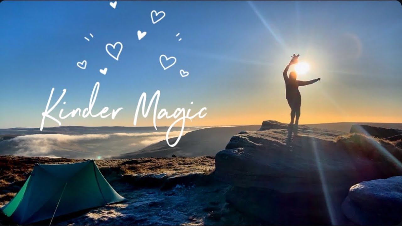 Seal Stones Wild Camp ~ Kinder Scout ~ Winter Magic