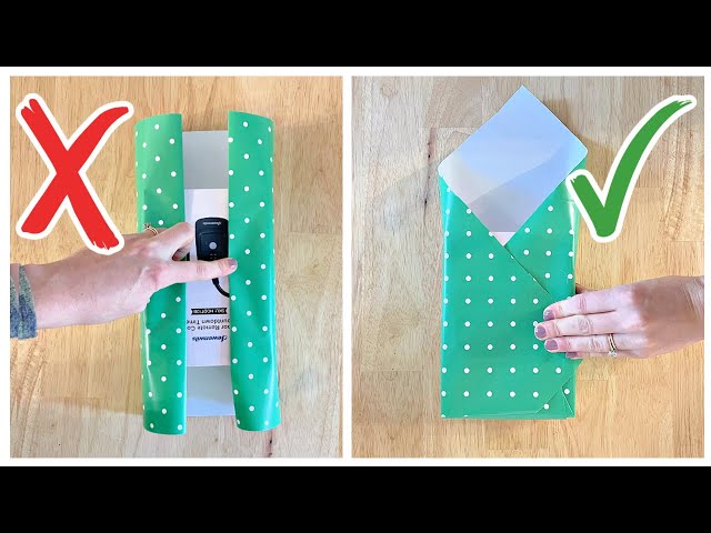 How to Wrap a Present Efficiently With This Math-Based Hack