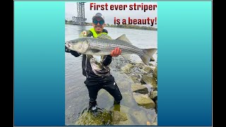 First Ever Striper is a beauty!