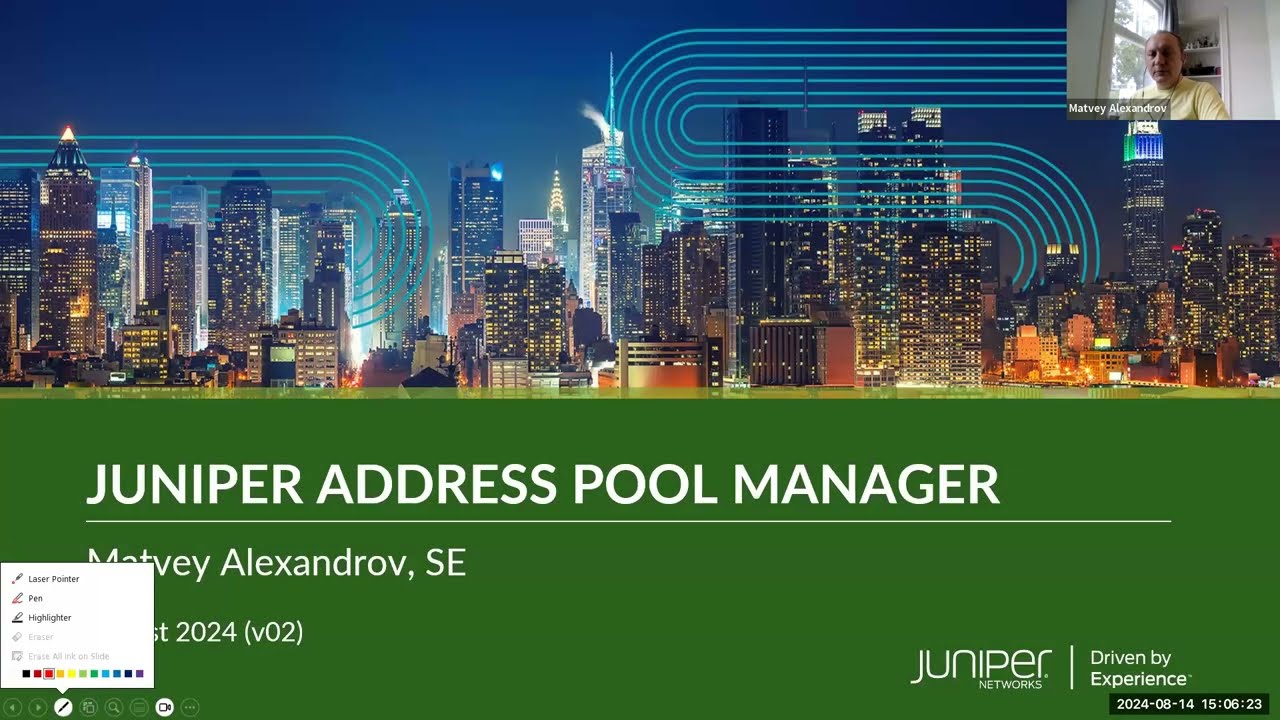 Juniper Address Pool Manager
