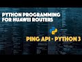 Run Automated Ping with Python Napalm
