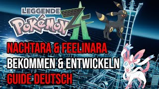 Pokemon Z-A Nachtara & Feelinara Aus Evoli Bekommen - Komplett Guide Deutsch Evolutions