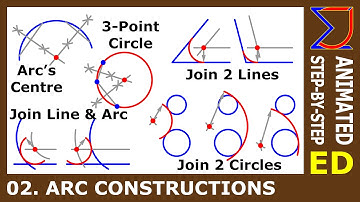 Geometrical Constructions: Arcs | Md02/39 | Engineering Drawing