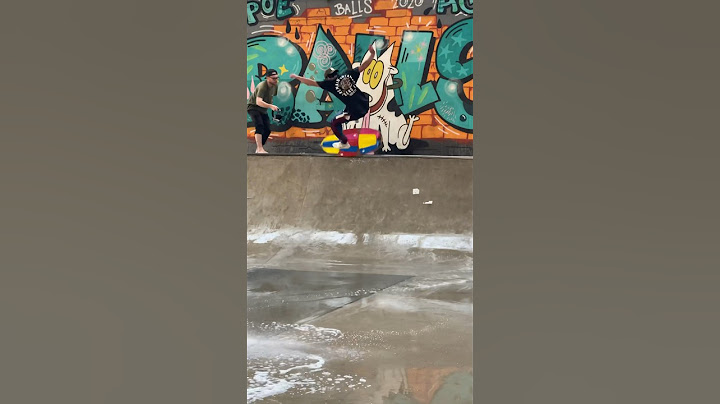 Have you ever skimboarded a flooded skatepark?!