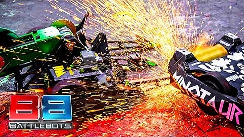 These bots get annihilated by their opponents and blow up in smoke! | BATTLEBOTS