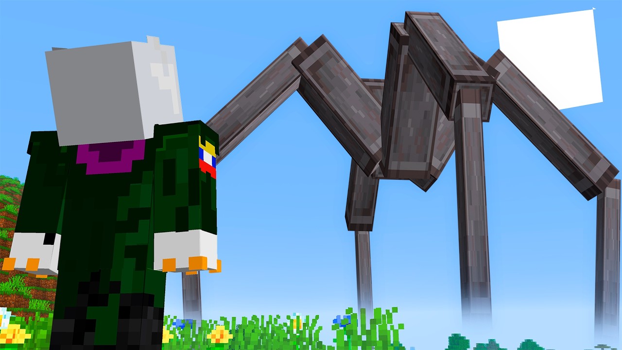 Encontré la VIUDA NEGRA en Minecraft