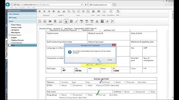 Perfect Care EHR Document Management Part XII Annotations