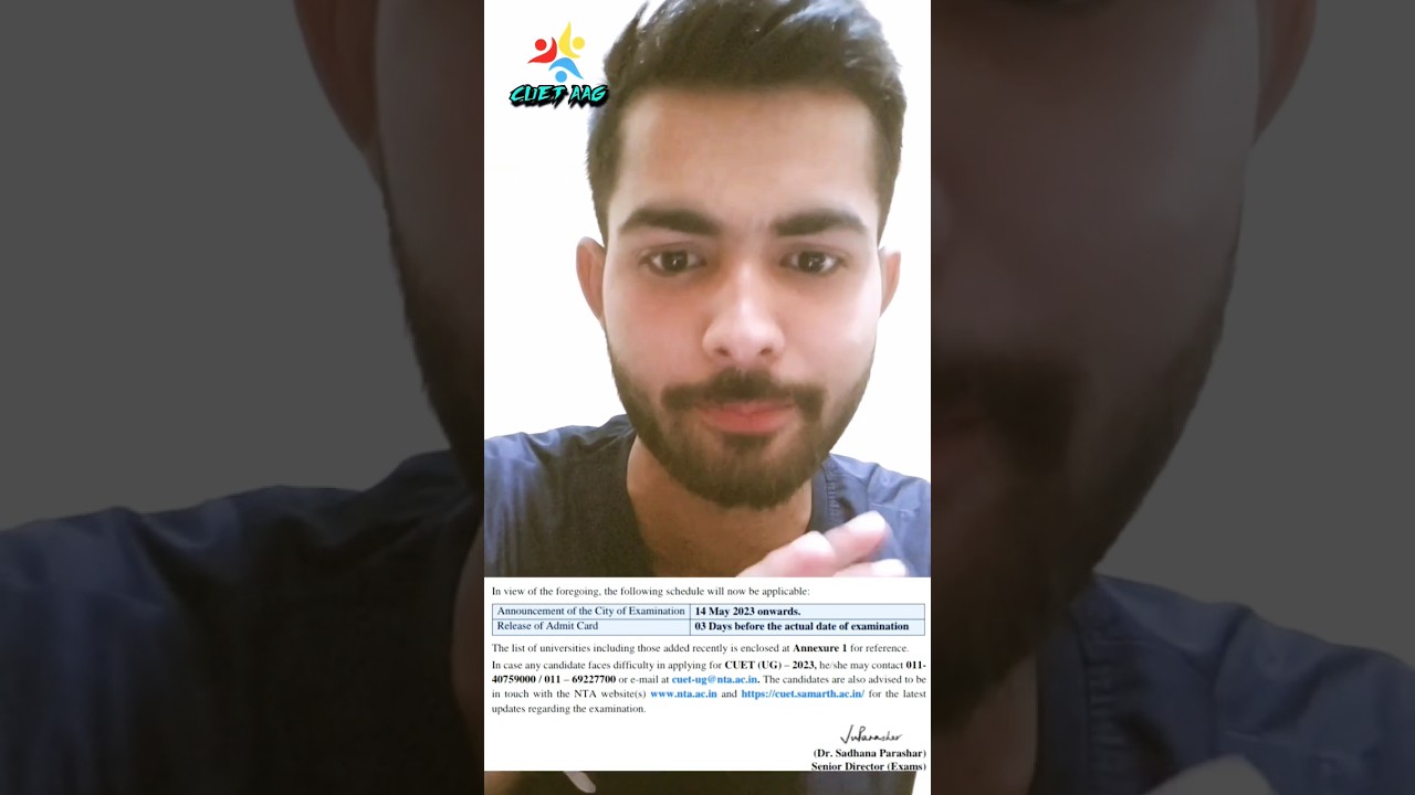 CUET correction window again Open On 1 and 2 May for two days. 