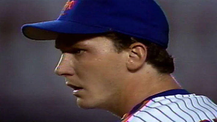 Cone gets 20th win of '88 season, congratulated by...