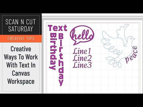Top Tips for Creative Text in Brother Canvas Workspace