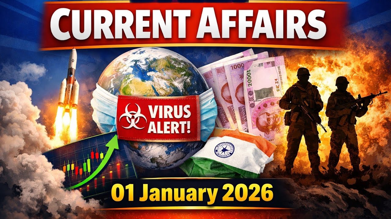 Current Affairs Today | 01 January 2026 Current Affairs | Daily Current ...