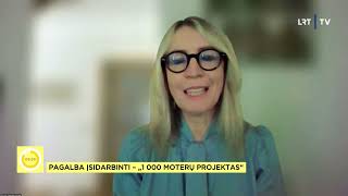 Labas rytas Lietuva 1000 moterų projekto pristatymas Labas rytas Lietuva 1000 moterų projekto pristatymas