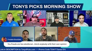 Live MLB WNBA Picks Tonys Picks Morning Show 6-1-2025