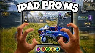 iPad Pro M5 4K Full HD PUBG TEST  SENSITIVITY AND CONTROL CODE? 🤩🔥