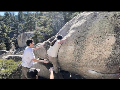 Beta Video for climb Greasefire v6, Tramway