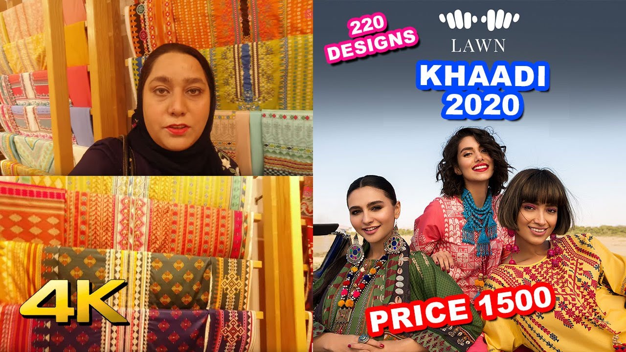 Khaadi Lawn Collection 2020 with Price 1500 Khaadi Summer Lawn 2020