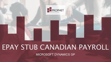 [E Pay Stub] Microsoft Dynamics GP