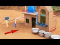 How to make mini submersible water pump  science project  water tank