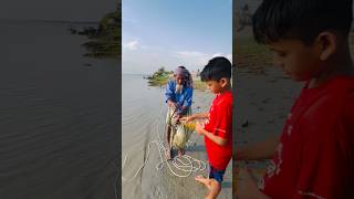 Grandpa’s Unique Fishing Method in the World's Largest Mangrove Forest#amazing #fishing #villagelife