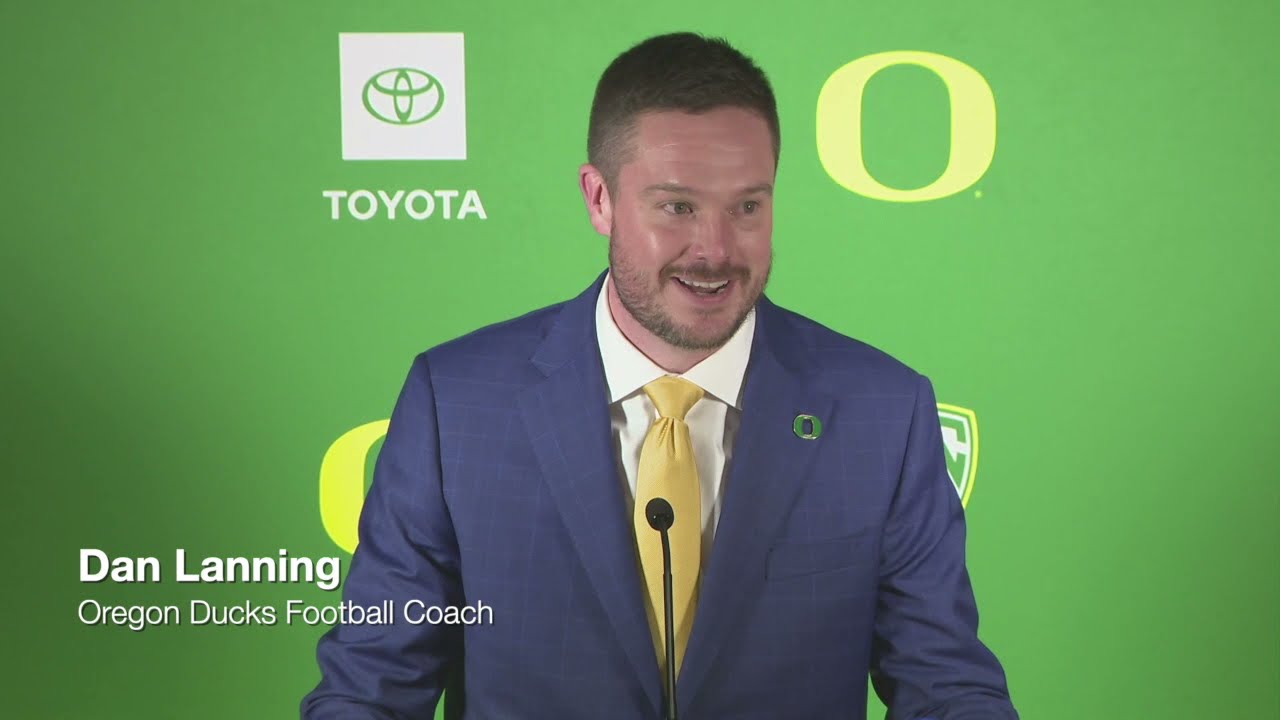 Dan Lanning introduced as Oregon Ducks football coach