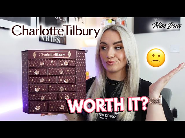 CHARLOTTE TILBURY ADVENT CALENDAR 2023 UNBOXING - IS IT GETTING WORSE? ✨|  MISS BOUX - YouTube