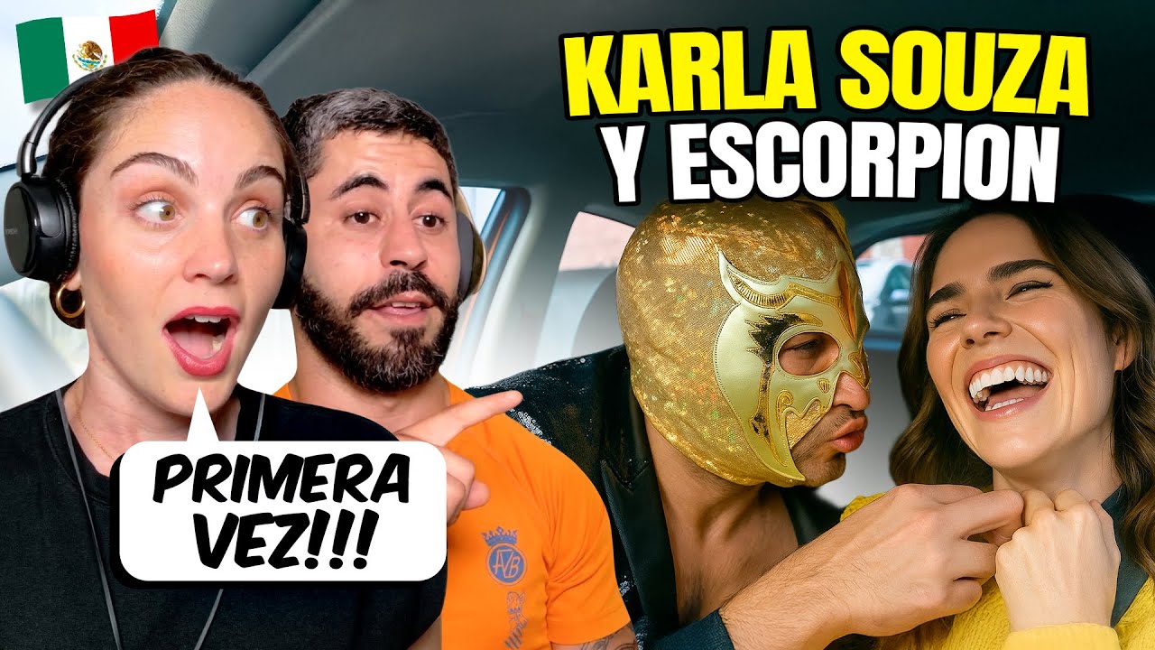 KARLA SOUZA Y EL ESCORPIÓN DORADO AL VOLANTE ¡SE LES FUE DE MADRE! 😱