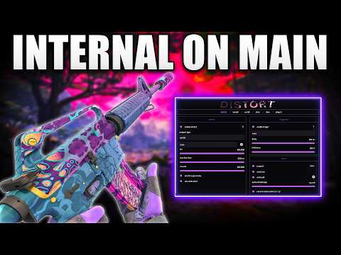 #CS2 Cheating on My MAIN Account with an Internal + Knife… 😳 | distort.wtf