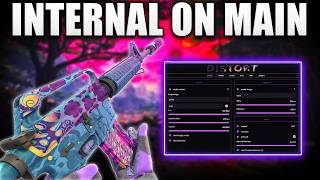 #CS2 Cheating on My MAIN Account with an Internal + Knife… 😳 | distort.wtf