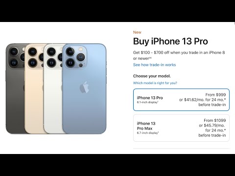 How to Buy iPhone 13 Pro on apple.com