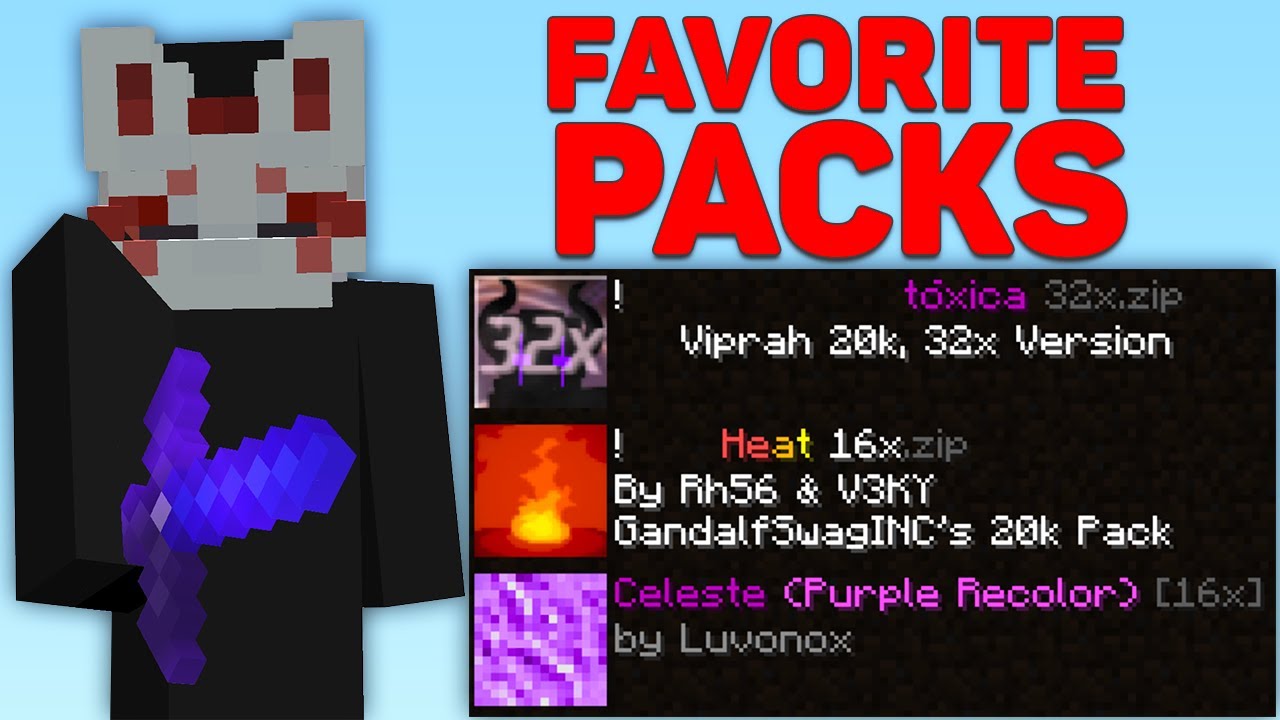 My Favorite Texture Packs of ALL TIME - YouTube