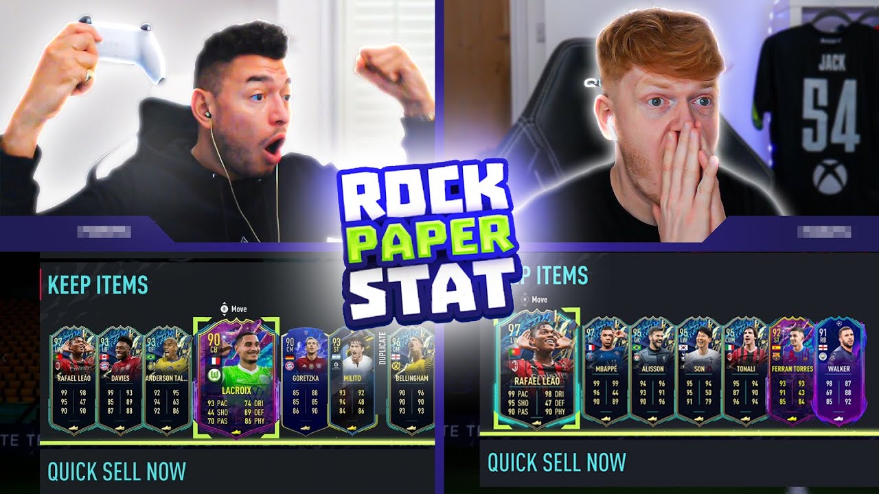 90 x7 PACKS ARE CRACKED 🔥 Epic Rock Paper Stat vs 