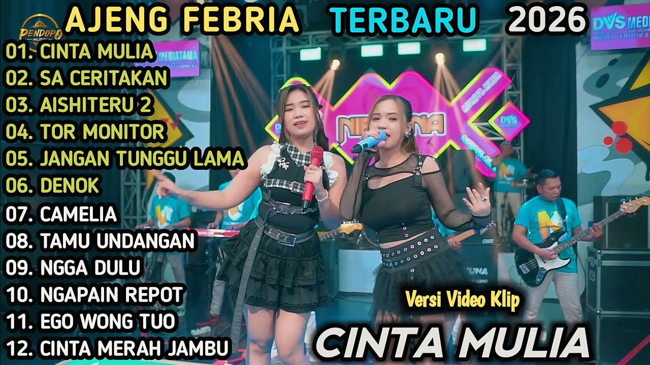 CINTA MULIA - Ajeng Febria - SA CERITAKAN PADA BINTANG BINTANG - WARNA WARNI MUSIC FULL ALBUM 
