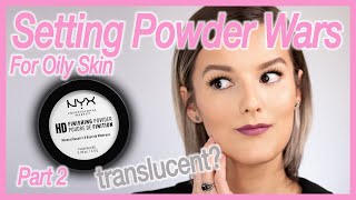 NYX HD Finishing Powder - Setting Powder Wars - Oily Skin (Drugstore  Edition) - YouTube