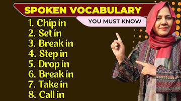 8 Common Phrasal Verbs in English You Must Know - Chip in, Set in, Break in & More