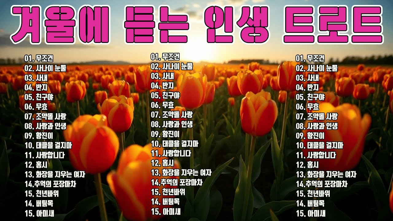 그 시절 추억의 트로트 명곡 20곡 모음🌻 차 안에서 듣는 트로트 | 드라이브 음악💖하루 종일 듣기 좋은 노래 모음🎶흘러간 옛노래 뽕짝 메들리 가사 포함