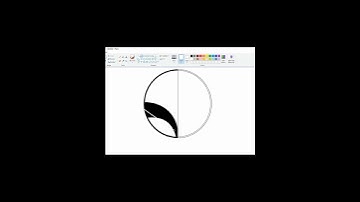 ms paint me HP logo Design #mspaintdrawing #logodesign