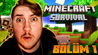 YENİ MINECRAFT SURVIVAL SERİSİNE BAŞLADIK! ÖLÜRSEM BİTİYOR. (1.18)